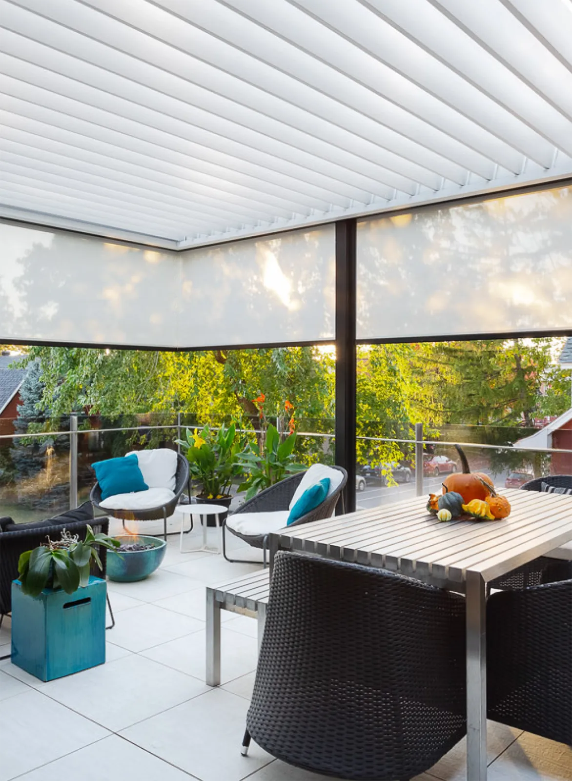 Find out more about Renson's Fixscreen Minimal external blinds product range.